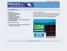 Tablet Screenshot of es.kbismarck.org